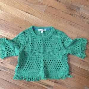 BODEN TOP. XS. KELLY GREEN.